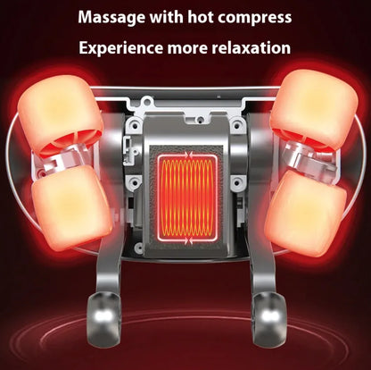 Oblique Muscle & Body Massager with Red Light Heat & Kneading