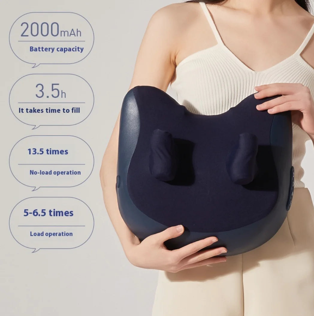 Oblique Muscle & Body Massager with Red Light Heat & Kneading