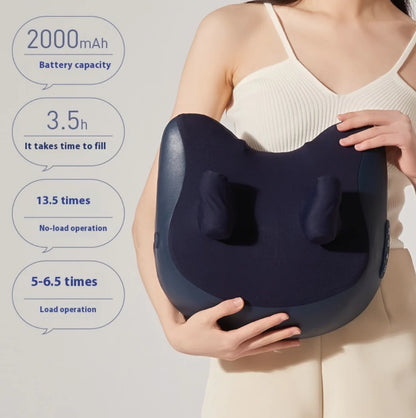 Oblique Muscle & Body Massager with Red Light Heat & Kneading